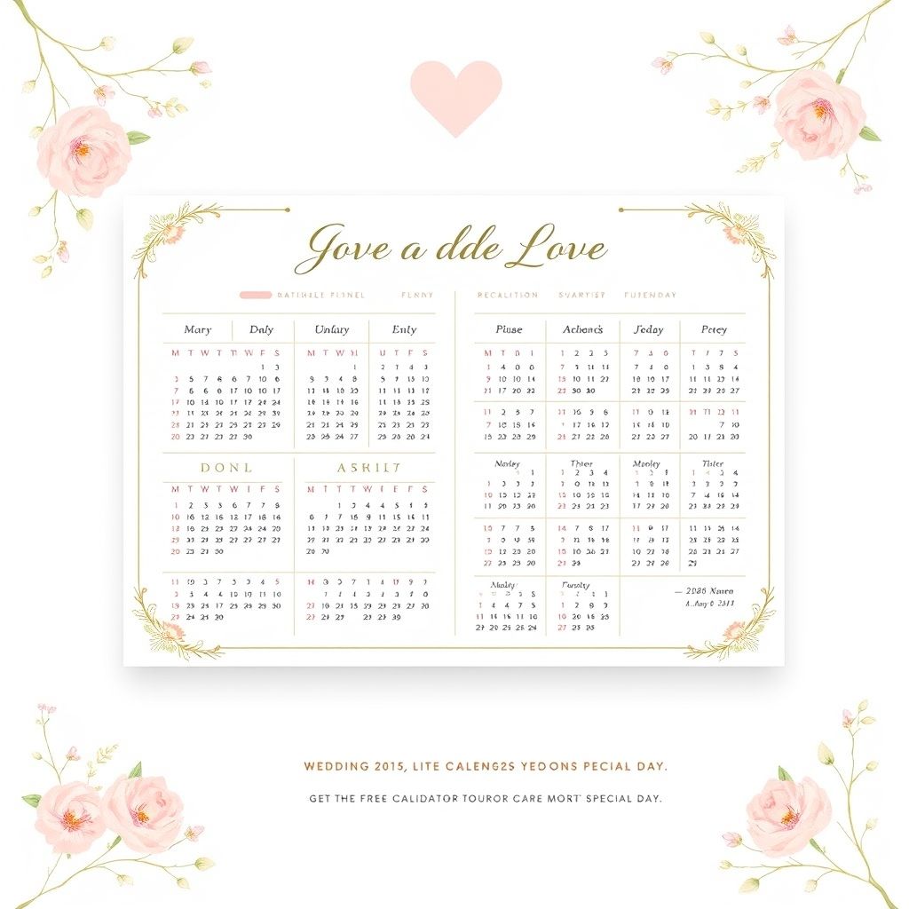 นำทางความรัก! ปฏิทินฤกษ์แต่งงาน 2569 ฟรี เพื่อวันสำคัญของคุณ